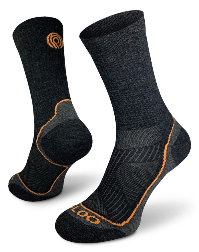 EGLOO MERINO TSM Trek socks_greystone_resize